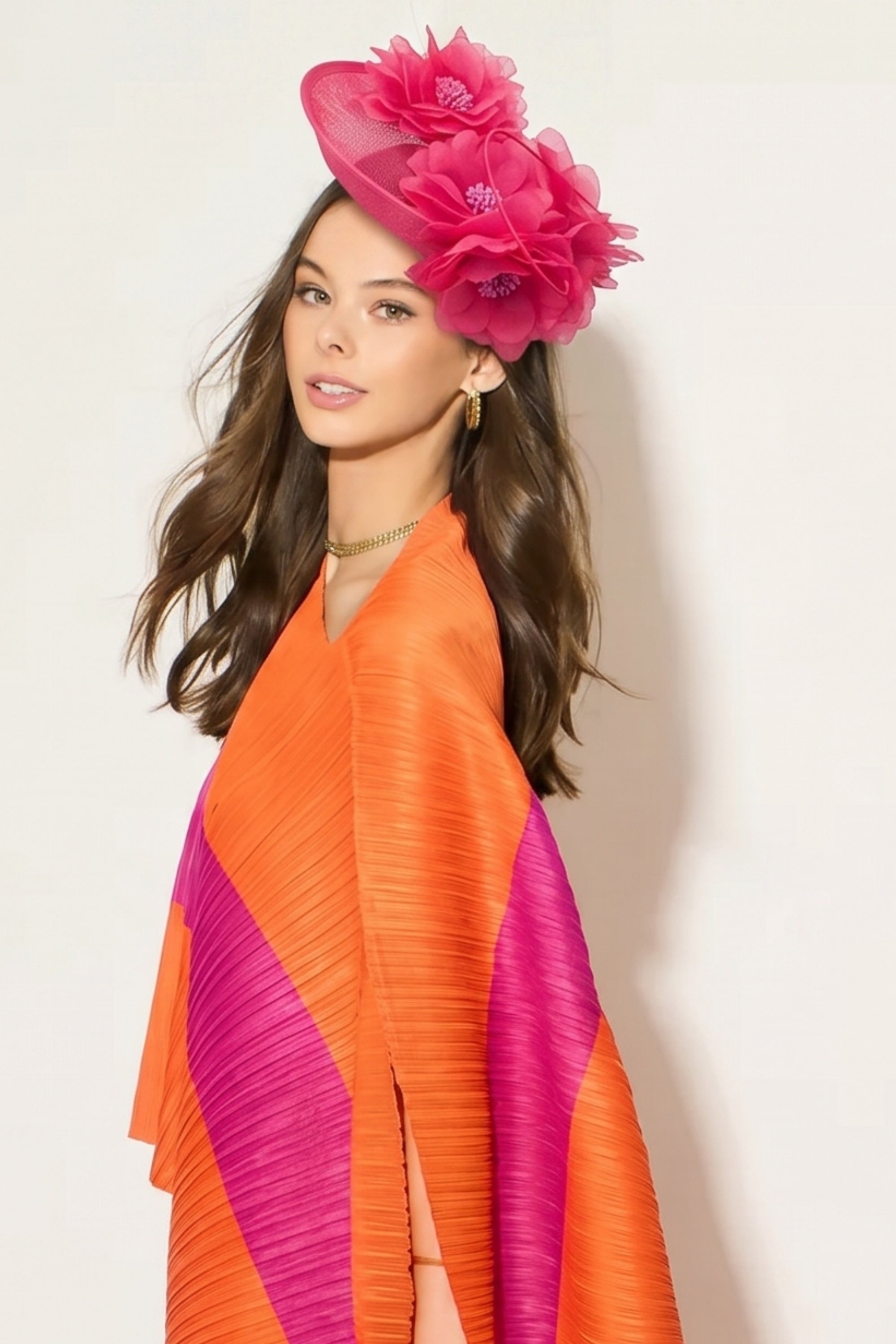 Statement Floral Fascinator Headpiece