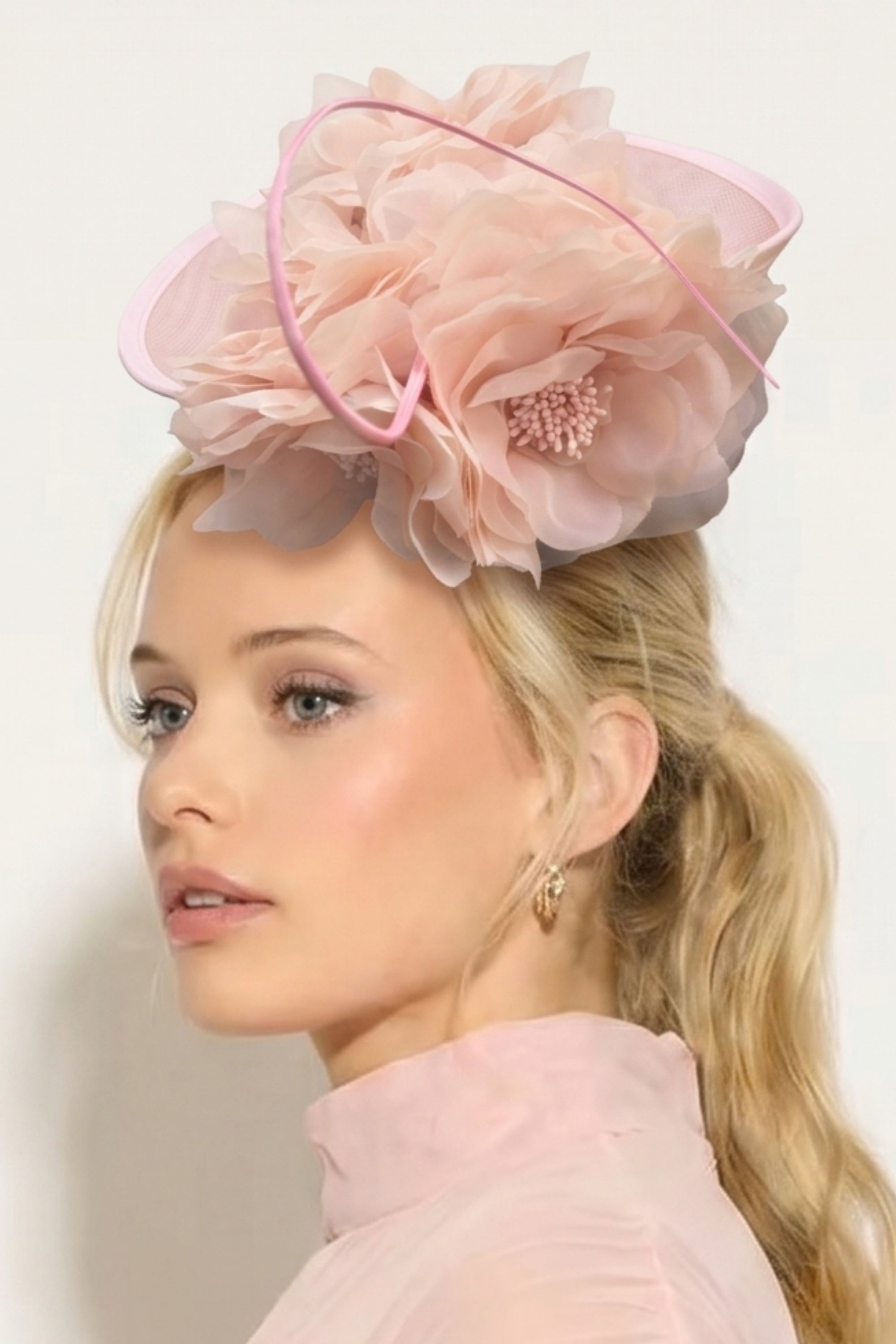 Statement Floral Fascinator Headpiece