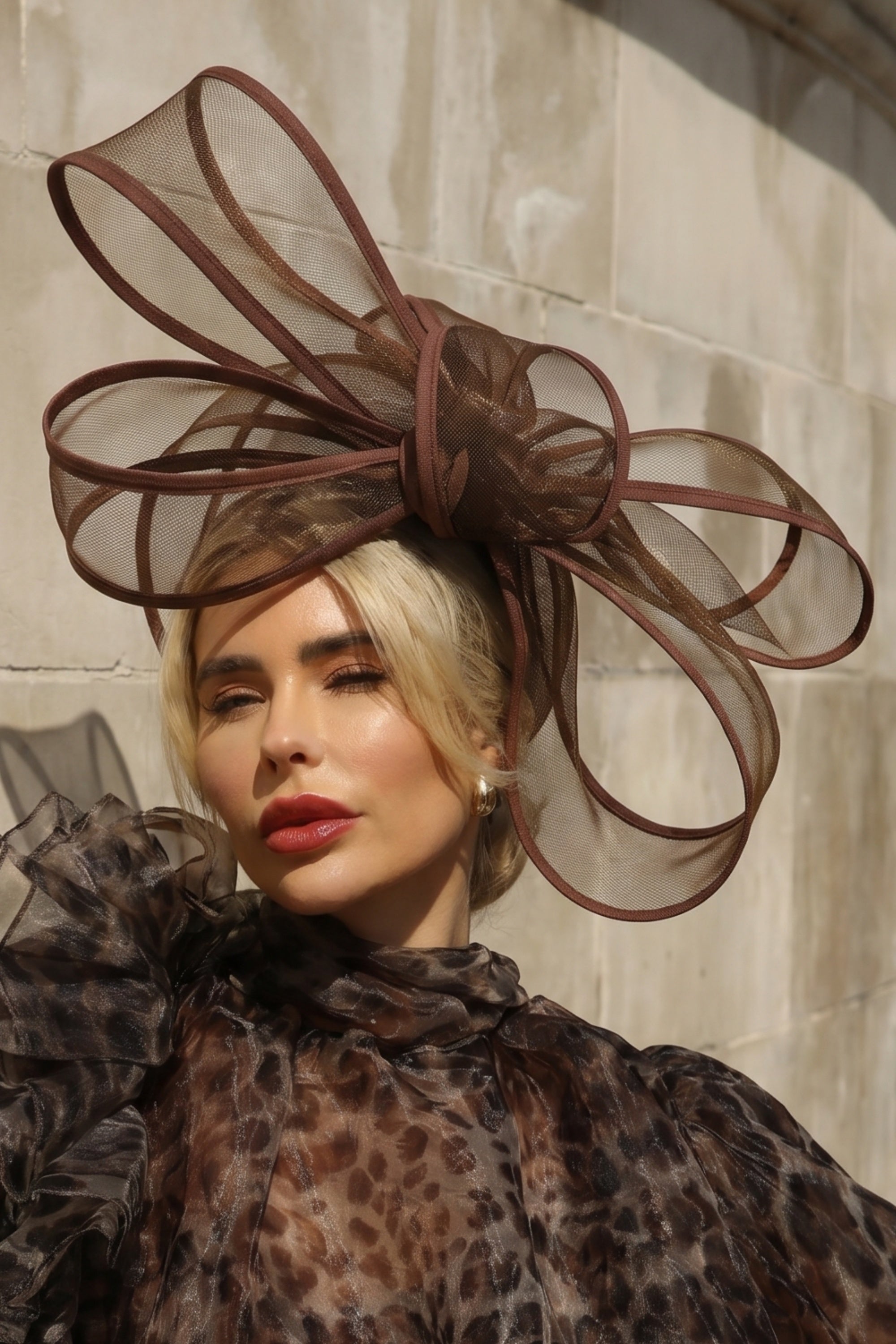 Oversized Bow Fascinator Headpiece