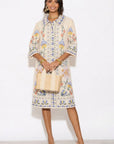 Heritage Garden Print Shirt Dress