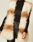 Faux Fur Gilet (BROWN)