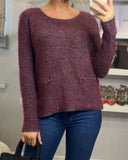 Burgundy Color knitted jumper