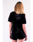 Short sleeves tracksuits (Black)