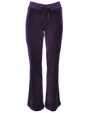 Velour Jogging Pants (Purple)