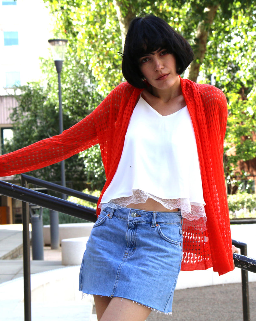 Relax Holiday fine knitted cardigan