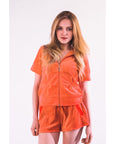 Short sleeves tracksuits (ORANGE)