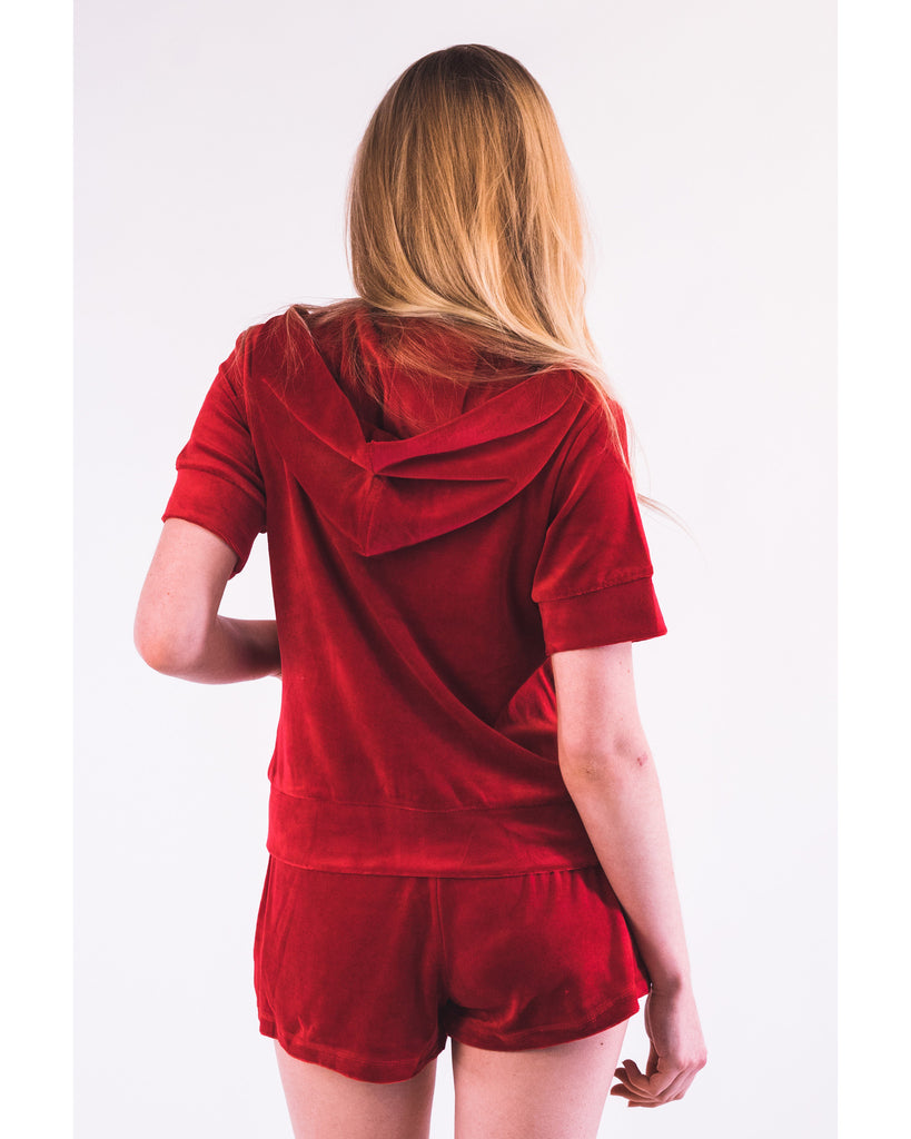Short sleeves tracksuits (RED)