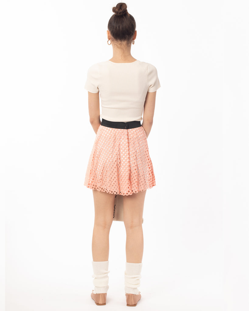 Mesh Skirt (PINK)